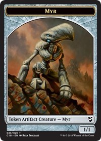 (image for) Myr (023) // Thopter (025) Double-sided Token